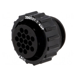 Mufă mamă 16 PIN CPC Series 1 pe cablu | Electronic-mag.ro | Componente Electronice