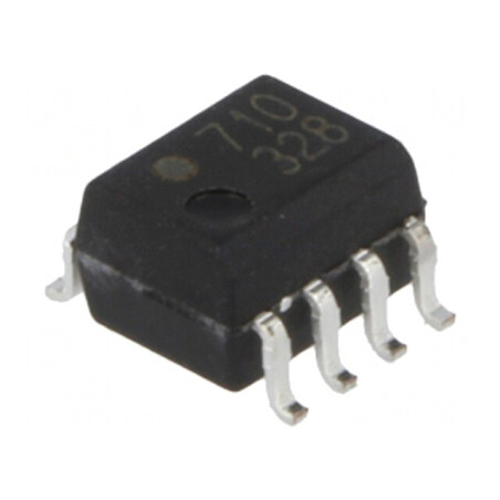 Optocuplor SMD 3,75kV 25Mbps Gull Wing 8-Pin | Electronic-mag.ro | Componente Electronice