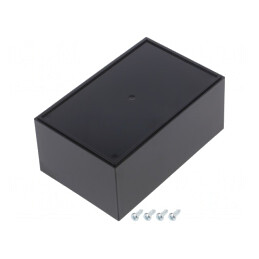 Carcasă Universală Neagră 70x110x48mm ABS | Electronic-mag.ro | Componente Electronice