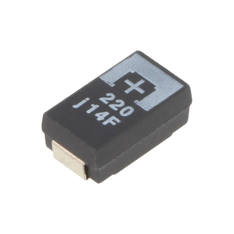 Condensator tantal-polimer 220uF 6,3V SMD | Electronic-mag.ro | Componente Electronice Condensator tantal-polimer 220uF 6,3V SMD | Electronic-mag.ro | Componente Electronice