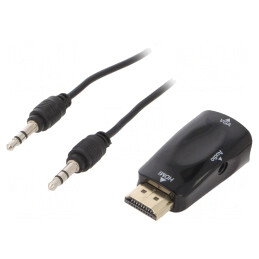 Convertor HDMI 1.4 Negru | Electronic-mag.ro | Componente Electronice
