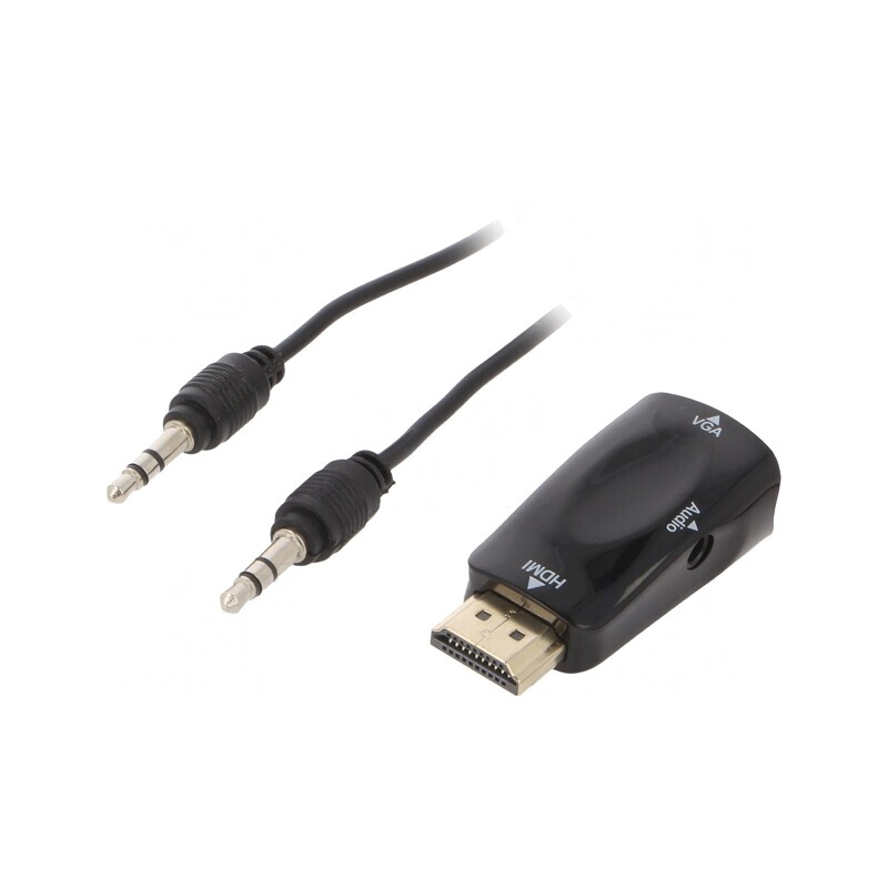Convertor HDMI 1.4 Negru | Electronic-mag.ro | Componente Electronice