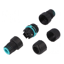 Conector Alimentare AC Terminal cu Șurub 450V 7-12mm