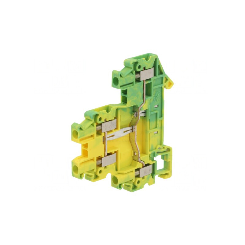 Conector de Șine 4 Borne Galben-Verde 0.14-4mm² | Electronic-mag.ro | Componente Electronice Conector de Șine 4 Borne Galben-Verde 0.14-4mm² | Electronic-mag.ro | Componente Electronice