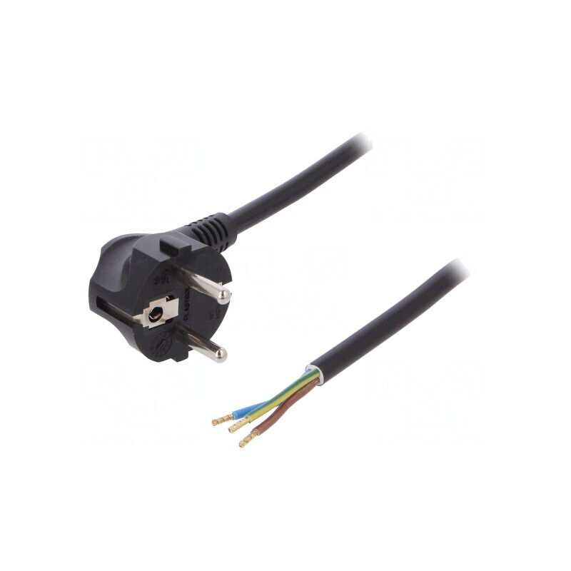 Cablu Electric PVC 3x1,5mm² 3m Negru | Electronic-mag.ro | Componente Electronice Cablu Electric PVC 3x1,5mm² 3m Negru | Electronic-mag.ro | Componente Electronice