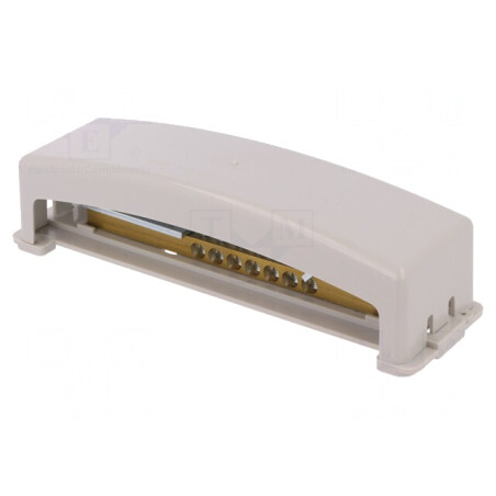 Regletă conexiuni terminal șurub 16-50mm gri | Electronic-mag.ro | Componente Electronice