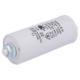 Condensator lămpi descărcare gaze 25uF 250VAC | Electronic-mag.ro | Componente Electronice