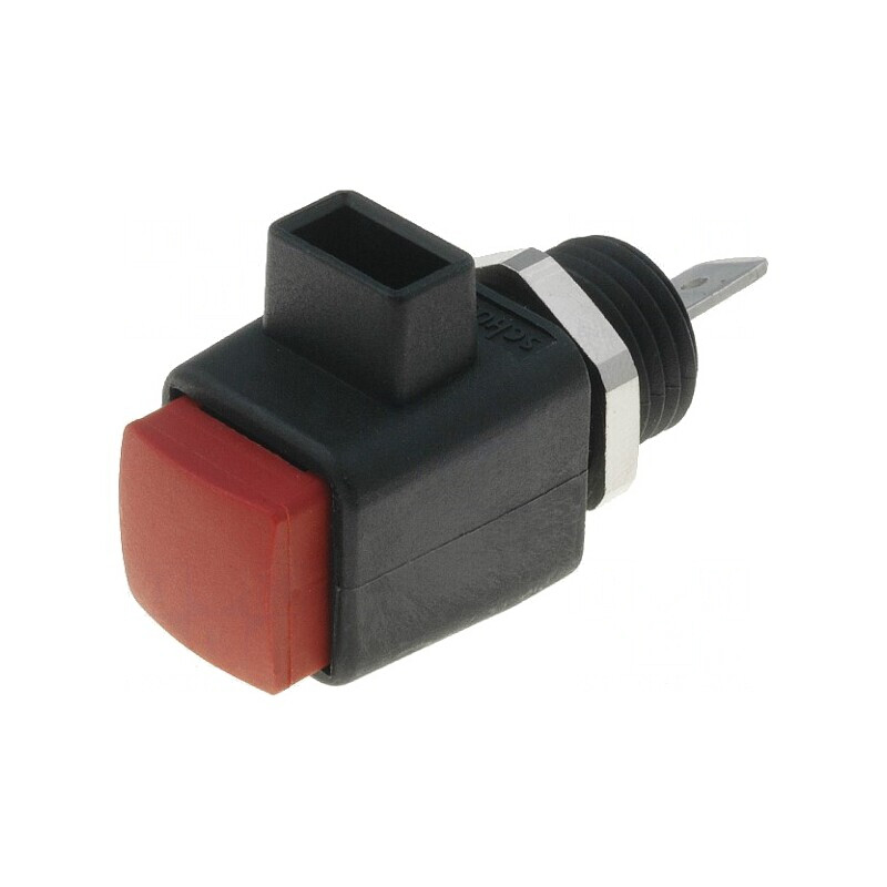 Clemă de laborator roșie 300VDC 16A 44mm | Electronic-mag.ro | Componente Electronice