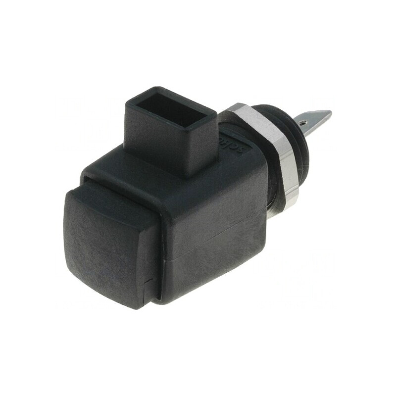 Clemă de laborator neagră 300VDC 16A nichelată | Electronic-mag.ro | Componente Electronice