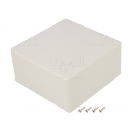 Carcasă Universală ABS Gri IP54 120x120x59mm | Electronic-mag.ro | Componente Electronice