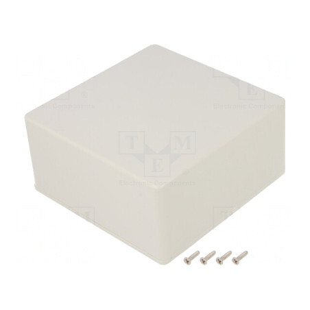 Carcasă Universală ABS Gri IP54 120x120x59mm | Electronic-mag.ro | Componente Electronice