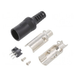 Mufă Circulară HR12 8-PIN Presare 2A Drept | Electronic-mag.ro | Componente Electronice