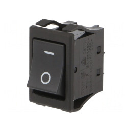 Comutator Basculant DPST NO/NC 10A 250VAC/300VDC | Electronic-mag.ro | Componente Electronice
