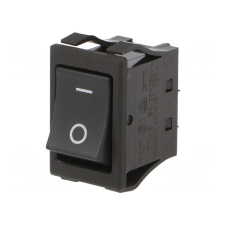 Comutator Basculant DPST NO/NC 10A 250VAC/300VDC | Electronic-mag.ro | Componente Electronice