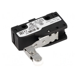 Microîntrerupător SNAP ACTION SPDT 6A/250VAC 5A/24VDC | Electronic-mag.ro | Componente Electronice