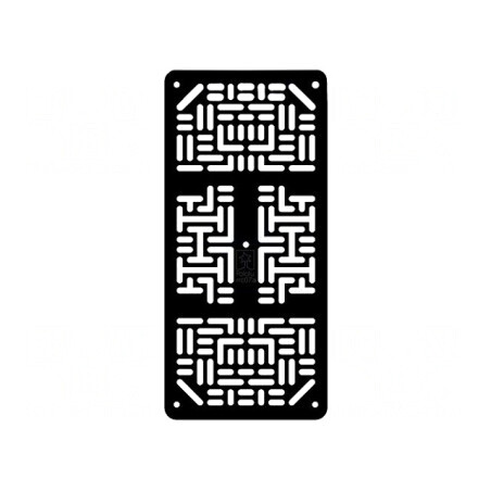 Şasiu Acrilic Negru 172x80x3mm | Electronic-mag.ro | Componente Electronice