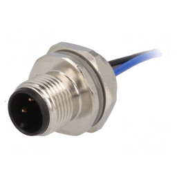 Soclu M12 3-PIN Tată IP67 pentru DeviceNet/CANopen | Electronic-mag.ro | Componente Electronice