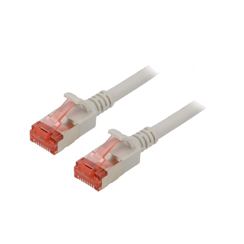 Patch Cord Cat6 Ecranat 7m Gri | Electronic-mag.ro | Componente Electronice