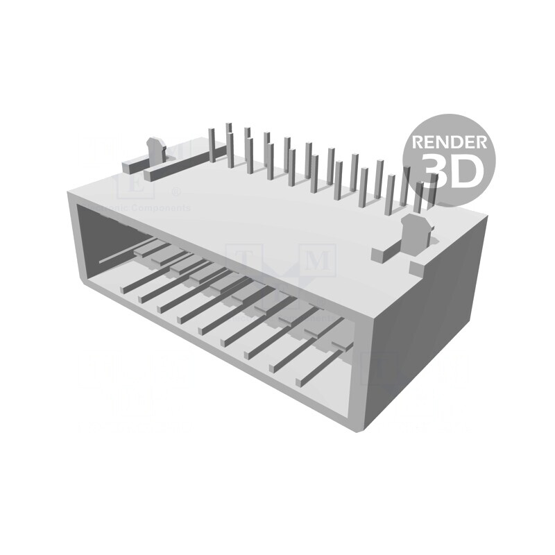 Soclu cablu-placă Dynamic D-3100D 3,81mm 20 pini 250V | Electronic-mag.ro | Componente Electronice Soclu cablu-placă Dynamic D-3100D 3,81mm 20 pini 250V | Electronic-mag.ro | Componente Electronice