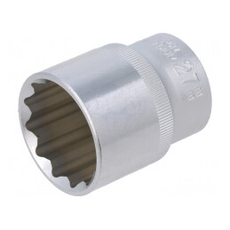 Tubulară 27mm Cap 12 Puncte 1/2 Oțel Crom-Vanadium | Electronic-mag.ro | Componente Electronice