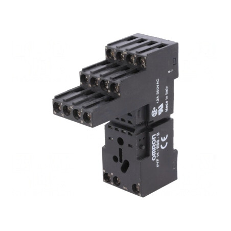 Stativ pentru Relee Temporizatoare H3YN și MY4 | Electronic-mag.ro | Componente Electronice