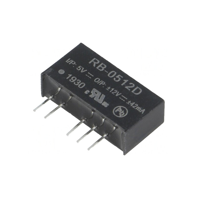 Convertor DC/DC 1W 5V la 12V și -12V | Electronic-mag.ro | Componente Electronice