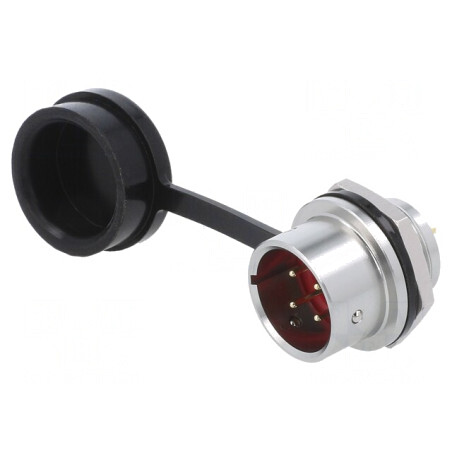 Soclu SA16 tată PIN 4 IP67 5A 500V 0,75mm2 | Electronic-mag.ro | Componente Electronice