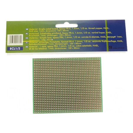 Placă Universală Eurocard Prototip 100mm | Electronic-mag.ro | Componente Electronice