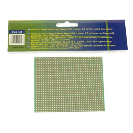 Placă Universală Eurocard Prototip 100mm | Electronic-mag.ro | Componente Electronice