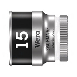 Tubulară HEX 15mm 1/4 23mm | Electronic-mag.ro | Componente Electronice