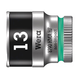 Cheie tubulară HEX 13mm 1/4" oțel crom-vanadium | Electronic-mag.ro | Componente Electronice