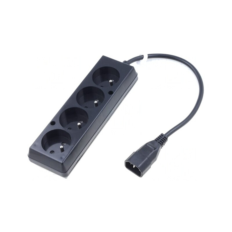 Cablu Prelungitor 3x1mm2 cu 4 Prize, 0.3m | Electronic-mag.ro | Componente Electronice Cablu Prelungitor 3x1mm2 cu 4 Prize, 0.3m | Electronic-mag.ro | Componente Electronice