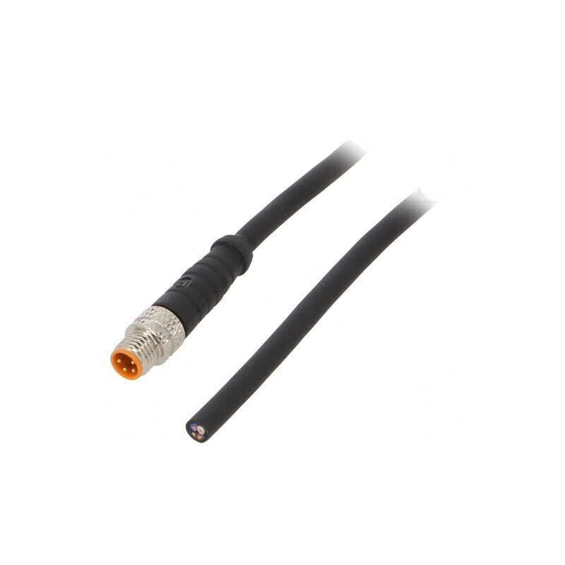 Cablu de Conectare M8 4 PIN 2m 50VAC 4A | Electronic-mag.ro | Componente Electronice Cablu de Conectare M8 4 PIN 2m 50VAC 4A | Electronic-mag.ro | Componente Electronice