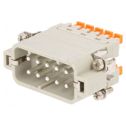 Conector HDC Inserturi Contact Tată 10P 10PE | Electronic-mag.ro | Componente Electronice
