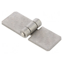 Balama oțel inoxidabil 80mm x 30mm | Electronic-mag.ro | Componente Electronice