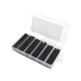 Set Manșoane Termocontractabile 100mm Negre 170 Buc. | Electronic-mag.ro | Componente Electronice