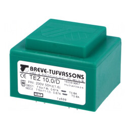 Transformator Încapsulat 10VA 230V 7.5V PCB | Electronic-mag.ro | Componente Electronice