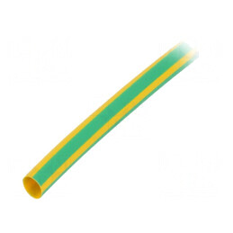 Manșon Termocontractabil 6mm 1m Galben-Verde | Electronic-mag.ro | Componente Electronice