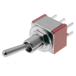 Comutator Basculant 3 Pozitii DP3T ON-OFF-(ON) 5A 125V | Electronic-mag.ro | Componente Electronice