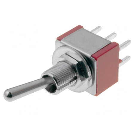 Comutator Basculant 3 Pozitii DP3T ON-OFF-(ON) 5A 125V | Electronic-mag.ro | Componente Electronice