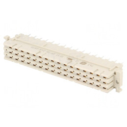 Mufă DIN 41612 tip F mamă 48 pini aurită 6A | Electronic-mag.ro | Componente Electronice