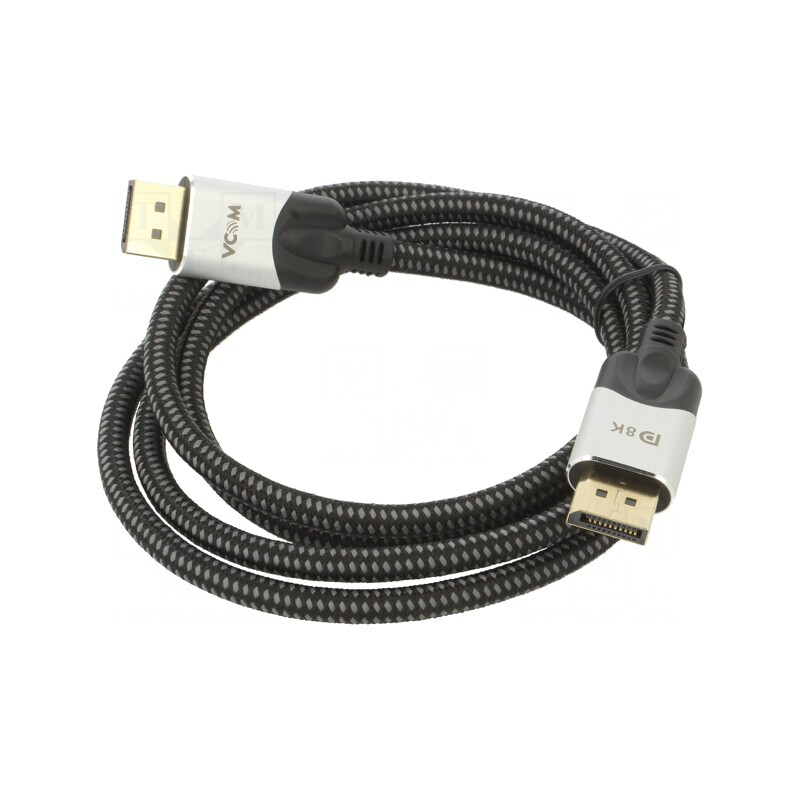 Cablu DisplayPort 1.4 HDCP 2.2 1.5m Negru | Electronic-mag.ro | Componente Electronice
