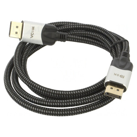 Cablu DisplayPort 1.4 HDCP 2.2 1.5m Negru | Electronic-mag.ro | Componente Electronice