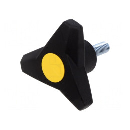 Buton de Reglare Ø63mm Filet M8 25mm H30.5mm | Electronic-mag.ro | Componente Electronice