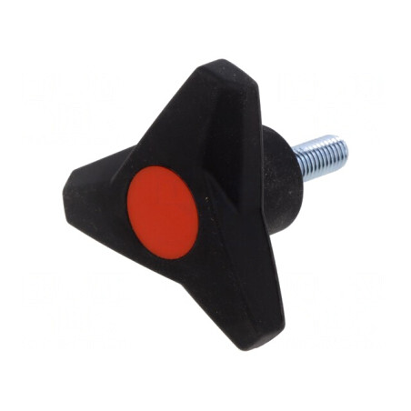 Buton de reglare Ø63mm Filet M8 25mm H30,5mm | Electronic-mag.ro | Componente Electronice