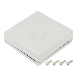 Carcasă Universală Policarbonat 80x80x24mm | Electronic-mag.ro | Componente Electronice