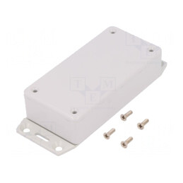 Carcasă Universală Gri ABS IP54 50x100x25mm | Electronic-mag.ro | Componente Electronice