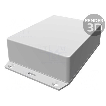 Carcasă Universală cu Lame de Fixare 94x121x38 mm | Electronic-mag.ro | Componente Electronice