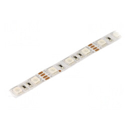 Bandă LED RGB 12V 14,4W/m 300lm | Electronic-mag.ro | Componente Electronice