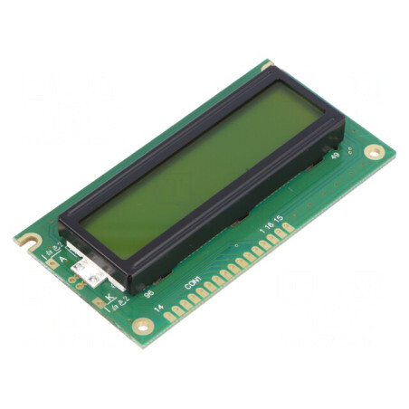 Afișaj LCD alfanumeric 16x2 LED STN Positive | Electronic-mag.ro | Componente Electronice